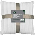 thumbnail image 1 of Hometrends Solid Fur Decorative Pillow Set - White, 1 of 1