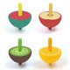 thumbnail image 2 of Niños De Madera Fruta Girar Juguetes Coloridos Mini Trompos Juguetes Divertidos Clásicos Para Niños Juego De Padres E Hijos Sweethay FN003247-00, 2 of 6