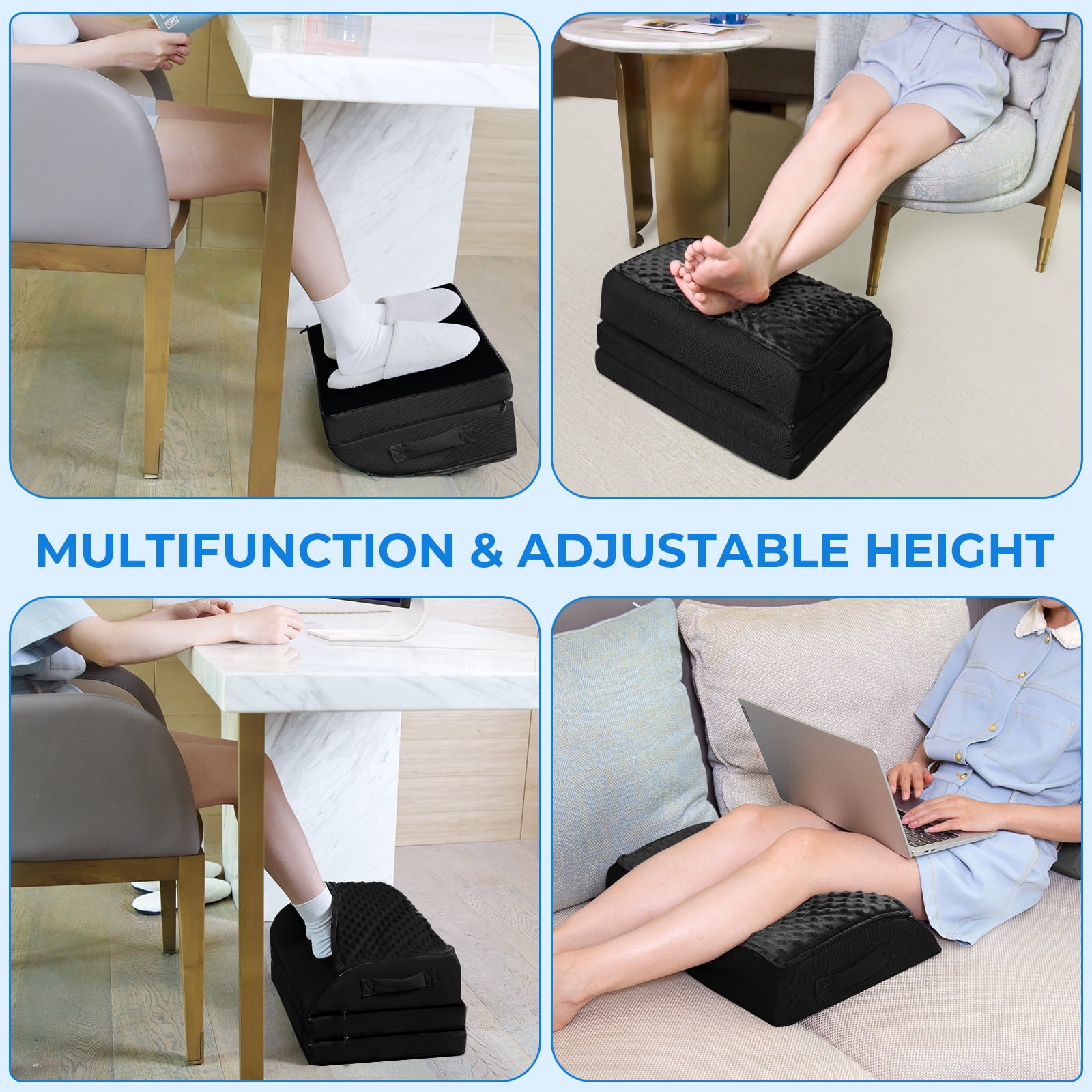 rocking foot rest for under desk-Phonery FootEase ® Rocking Foot Rest for Under  Desk-Getphonery