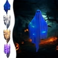 thumbnail image 3 of Halloween Decorations Outdoor Hanging Light up Ghost with Spooky LED Light,47” White Ghosts Halloween Hanging Decoration for Front Yard Patio Lawn Garden Party Decor, 3 of 7