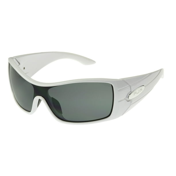 Panama Jack Panama Jack Men's White Mirrored Shield Sunglasses NN09