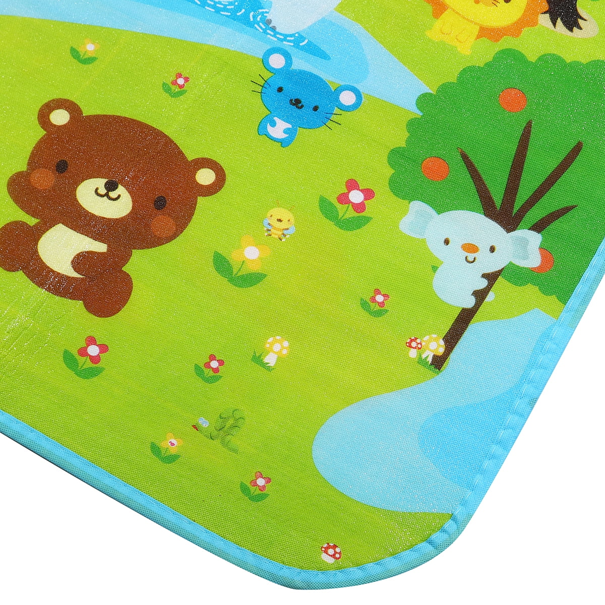 200x180cm Baby Kids Play Mat Two Sides Waterproof Crawling Mat Picnic