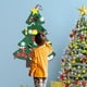thumbnail image 4 of Rompecabezas de árbol 3D hecho a mano, decoración navideña de tela no tejida, colgante de pared plegable, decoración festiva para el hogar, árbol de Navidad grande, fácil de montar, para, 4 of 7
