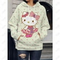 thumbnail image 1 of 2023 Nouveau Hello Kitty Impression 3D Chandails à Capuchon pour Femmes Chandails Décontractés pour Femmes Chandail à Capuchon à Manches Longues Chandail à Enfiler pour Femme Hoody Chandails, 1 of 7