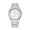 Silver Case White Noodles, variant on Men's watch with diamond finish, luminous, waterproof, steel band, quartz movement, stylish, light luxury, business, high aesthetic value, men's wristwatch, fashionable men's watch