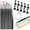 Black, variant on Nail Art Tools, Nail Brush, 15 PCS Nail Art Brushes, 5 PCS Nail Dotting Tool, Nail Stand, Nail Holder For Painting Nails, Press On Nail Stand, Nail Tools, Nail Design Tools