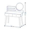 thumbnail image 5 of Mobi Tocador de Madera Modelo Ada en Color Blanco, 5 of 5