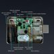 thumbnail image 4 of ID Card Lock Integrated Structure Wiring Free Anti Theft Silent Double Head with Remote Control for Home, 4 of 5