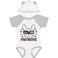 thumbnail image 3 of Inktastic Pawtriotic with French Bulldog  in American Flag Sunglasses Boys or Girls Baby Bodysuit, 3 of 5