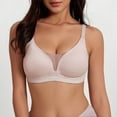 thumbnail image 2 of MEICHEN Supportive Wireless Jelly Bras for Women Full Coverage No Underwire Bralettes Push Up Seamless Underwear, 2 of 4