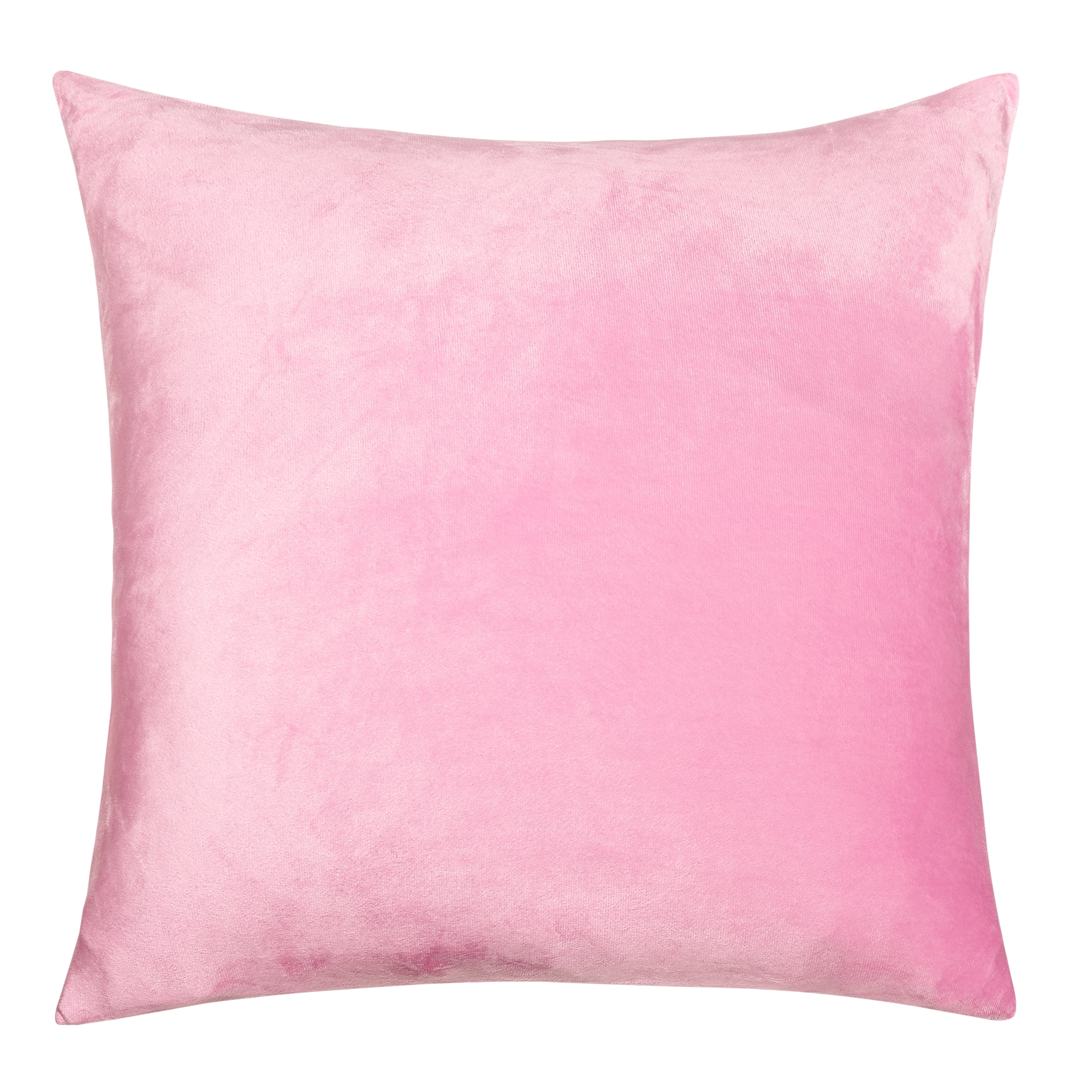 FLXXIE Ultra Fluffy Soft Velvet Decorative Solid Color Throw Pillow