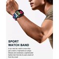 thumbnail image 2 of Correa De Reloj Deportivo Compatible Con Apple Watch Band 38 Mm, 40 Mm, 41 Mm, Correa Deportiva De Silicona Suave Con Estampado Floral Para Mujer, Pulseras De Repuesto Para Iwatch Series Ultra 9 8 7 6, 2 of 5