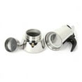 thumbnail image 3 of Stainless Steel Espresso Stove Top Coffee Maker percolator pot Italian Percolator Pot, 3 of 9