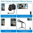 Mobile Phone TF/SD Card Reader Type C Three In One USB Camera Multi