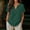 B Green, variant on Women's Linen Tops Peasant Blouses Cute Shirts Casual Cottagecore Summer T Shirt Loose Dressy Casual Blouses Lace Top Plus Size Tops Blouses for Women Trendy B Green Xxl
