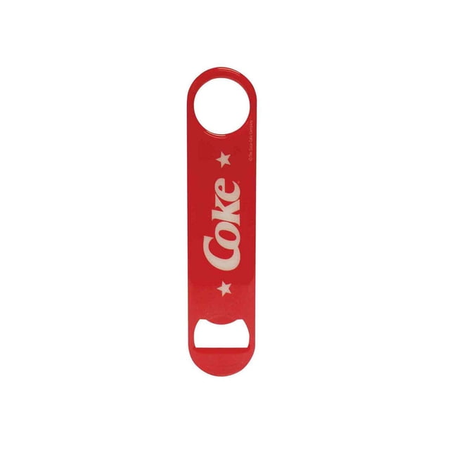 Abridor de botellas Tablecraft Coca-Cola Flat Metal Red CC397