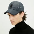 thumbnail image 6 of KCGYNP Sun Hat UV Protection,Breathable Mesh Baseball Cap Adjustable,14.57x4.33in,Lightweight Sport Outdoor, 6 of 6