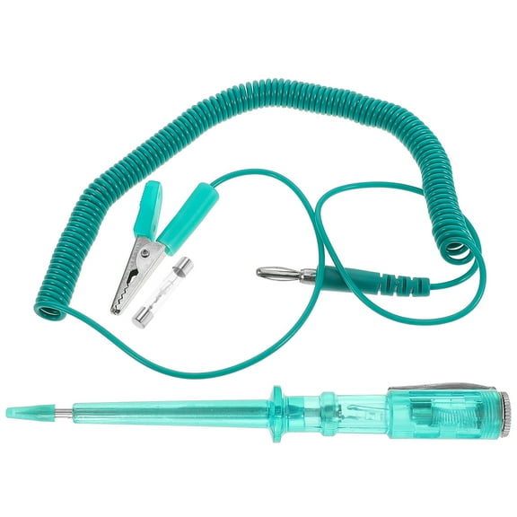 Car Tester for Automotive Use Green Voltage Tester with Overload Protection and