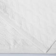 thumbnail image 4 of Superior Turkish Cotton Highly-absorbent 4-Piece Bath Towel Set for Bathroom, Spa, and Gym, White, 4 of 10