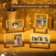 thumbnail image 2 of de Exhibición con Base en Forma de U de Madera de 8 Pulgadas, de Madera LED, Regalos Conmemorativos Personalizados para Gatos por la Pérdida del, 2 of 7