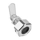 thumbnail image 2 of Cerradura para cajón, mueble, cerradura biométrica con huella dactilar, sin llave, 20 huellas dactilares Plata, 2 of 9