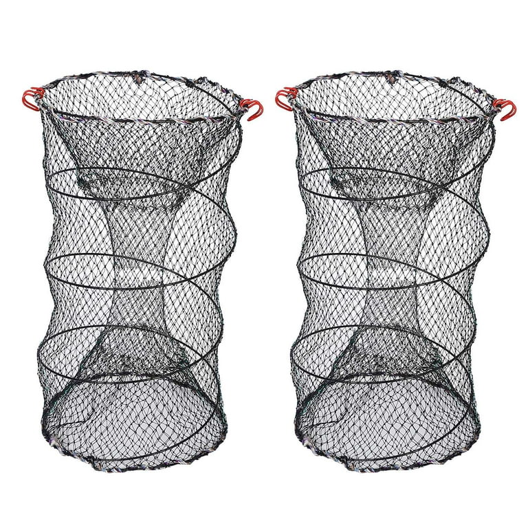Fishing Net Fishing Bucket Perfect Mesh Foldable Automatic Convenient  Fishing Trap Net Trap for Crabbing Bucket Lobster Pots - AliExpress