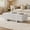 White, variant on NVCODSA 50.8" Rectangle Coffee Table with Storage, Modern Fluted Center Table with 4 Drop-down Doors for Living Room, White
