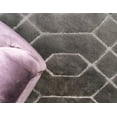 thumbnail image 5 of Marilyn Monroe Geometric Modern Area Rug, Gray, 72" x 24", 5 of 8