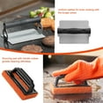thumbnail image 5 of Griddle Accessories Kit - 40PCS Flat Top Grill Tool Set. Griddle Accessories Set with Basting Cover, Spatula, Scraper, Burger Press, Tongs, Cleaning Kit, 5 of 6