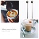 thumbnail image 5 of 2 cucharas de acero inoxidable para revolver café y postre, cucharas de comida duraderas., 5 of 6