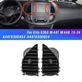 thumbnail image 3 of 1Pair Dash Center Air Vent Conditioner Outlet Grille for - V260 W447 W448 15-24 A4478300454 A4478300654, 3 of 5