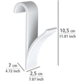 thumbnail image 4 of Space Aluminum Wall Hooks Handmade Towel Hangers Coat Rack Hat Rack Modern Bath Hooks Robe Hook for Home Bedroom Weiß, 4 of 4