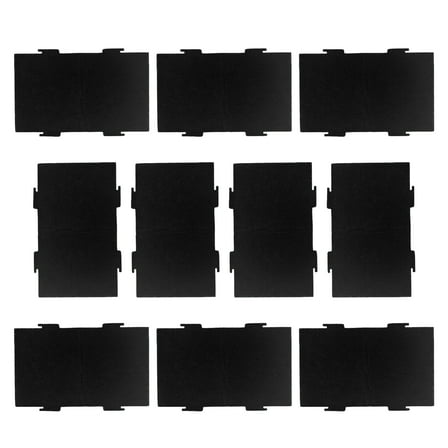 Activated Charcoal Filters for Microwave Oven Compatible with Kitchen Aid Whirlpool Over The Range Microwave W11282981, 10 Pack
