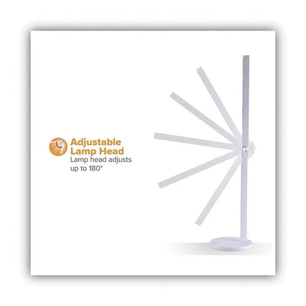 Dimmable-Bar Led Desk Lamp, White | Bundle of 2 Each