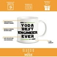 thumbnail image 3 of Yoda Best Engineer Ever Engineering Gifts for Engineer Student New Licensed Passer Grad Gag Gift Mechanical Civil Science Math Gift&nbsp;for Men Women Christmas Graduation Coffee Mug Tea Cup, 3 of 8