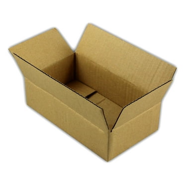 EcoSwift Brand Premium 8x5x4 Cardboard Box Mailing Packing Shipping Box Corrugated Carton 23 ECT, 8"x5"x4", Brown, 1-Box
