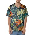 thumbnail image 5 of Yiaimeir Men's Casual Short-Sleeved V-Neck Printed Front Pocket T-Shirt, 5 of 5