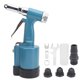 thumbnail image 1 of Air Rivet Gun Industrial Grade 3?Jaw Pneumatic Riveter Aviation Aluminum Hydraulic Structure BlueJapanese Style, 1 of 5