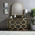 thumbnail image 3 of ACME Altus Console Table in Gold and Black, 3 of 4