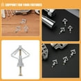 thumbnail image 3 of LOLIPPYY 50 Sets Drywall Anchors and Screws Kit for Home Decoration Projects DIY Enthusiasts, 3 of 8
