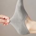 thumbnail image 3 of Colorful and comfortable, cotton non-slip low-top ankle socks, 3 of 5