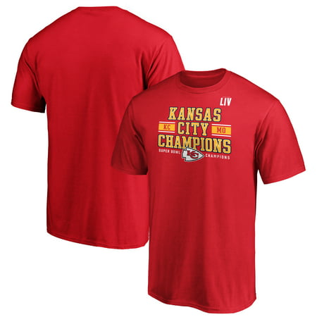 Kansas City Chiefs NFL Pro Line by Fanatics Branded Super Bowl LIV Champions Rookie T-Shirt -