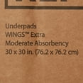 thumbnail image 6 of Simplicity Extra Disposable Underpad Fluff 30X30" 949B10 100 pads, 6 of 7