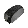 thumbnail image 3 of koolsoo Bike Rack Bag Carrier Storage Luggage with Detachable Shoulder Strap Pannier Black Gray, 3 of 9