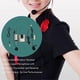 thumbnail image 2 of UHF Portable Wireless Headset/ Lavalier Lapel Microphone with Bodypack Transmitter and Receiver 1/4 Inch Output, for Live Performances, 2 of 5