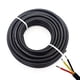 thumbnail image 2 of Cable de alimentación 20Awg Ul2464 Cable eléctrico trenzado Led rojo, negro y amarillo 3 conductores cobre estañado (2464-20Awg-3C- 25 pies), 2 of 5