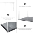 thumbnail image 4 of Doll Toy Organizing Box Transparent Doll Display Stand Desktop Display Rack, 4 of 8
