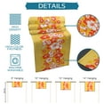 thumbnail image 7 of Table Runner Dresser Scarves 90 Inch Long, Tropical Blossom Flower Texture Linen Dining Table Runners Summer Floral Leaves on Yellow Tabletop Scarf for Wedding Holiday Party Kitchen, 7 of 7
