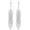 silver, variant on Filigree Copper Leaf Earrings Fashion Style Leaf Shape Dangle Earring Long Teardrop Dangle Drop Earrings For Women Party Favor[s5285]