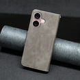 thumbnail image 6 of Feishell Fit for iPhone 16 Phone Case with Detachable Wrist Strap & ID Credit Card Slots,Premium PU Leather Shockproof Magnetic Clasp Folio Flip Kickstand Holder Protective Cover,Gray, 6 of 8